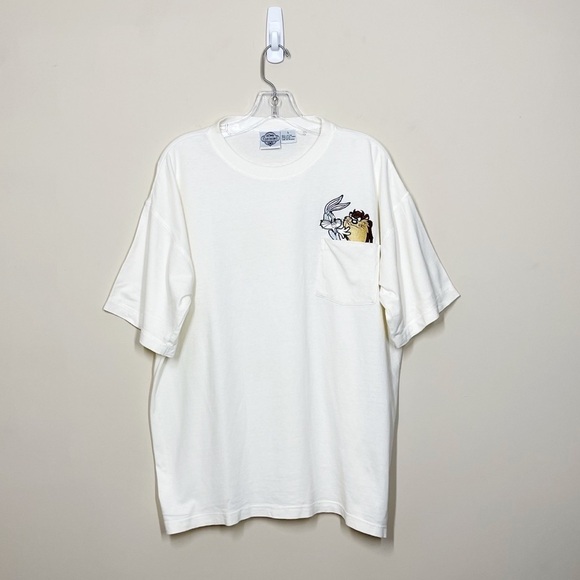 Warner Brothers Vintage T Shirt Looney Tunes - Picture 1 of 6